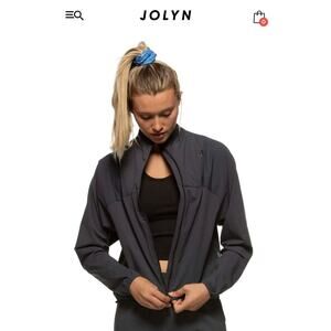 jolyn Women's Daphne UPF 50  Sun Protection Outdoor Workout Running Jacket